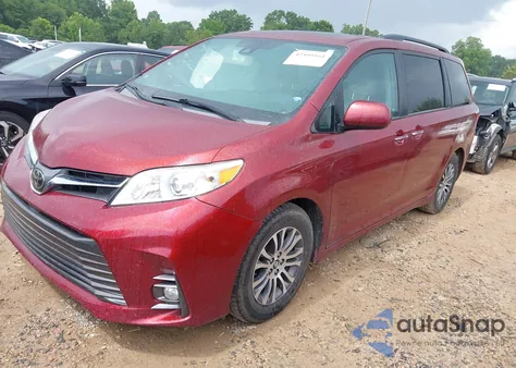 2018 Toyota Sienna Xle 8 Passenger from USA, damaged, VIN 5TDYZ3DC9JS928080